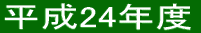 平成　24年度 